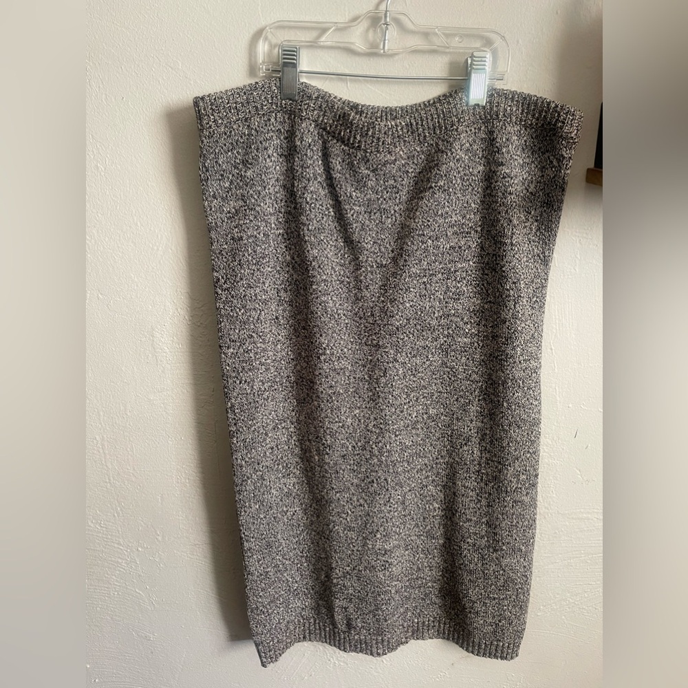 Neiman Marcus Gray Cotton Skirt